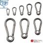 Preview: Edelstahlkarabiner mit Kausche robuste Ausführung V4A Edelstahl 4-12 mm Sparpack Preview: Edelstahlkarabiner mit Kausche robuste Ausführung V4A Edelstahl 4-12 mm Sparpack