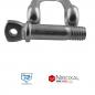 Preview: Edelstahl Schaekel rund robuste Ausführung V4A Edelstahl 4-19mm Sparpack Schäkel