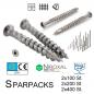 Preview: Niroxal Edelstahl Schrauben SPARSET TORX Senkkopf UND Schneidkerbe Schraube für Holz Preview: Niroxal Edelstahl Schrauben SPARSET TORX Senkkopf UND Schneidkerbe Schraube für Holz