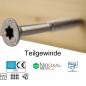 Preview: Niroxal Edelstahl Schrauben SPARSET TORX Senkkopf UND Schneidkerbe Schraube für Holz Preview: Niroxal Edelstahl Schrauben SPARSET TORX Senkkopf UND Schneidkerbe Schraube für Holz