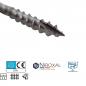 Preview: Edelstahl Terassenschrauben TORX Linsen Senkkopf Schraube Schneidkerbe V2A 5mm 40-80mm 25-100 St.