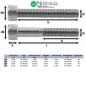 Preview: Zylinderkopfschrauben M6 und M8 mit Innensechskant aus V2A Edelstahl rostfrei